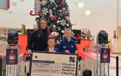 WRC RECYCLING DONATES £5,000 TO GLASGOW CHILDREN’S HOSPITAL THIS CHRISTMAS